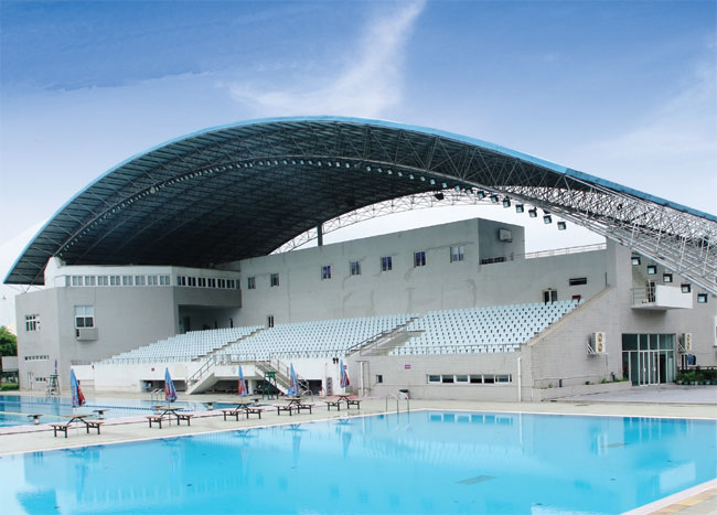 永康游泳馆网架